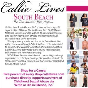 Supporting Worthy Causes - why I buy Callie Lives